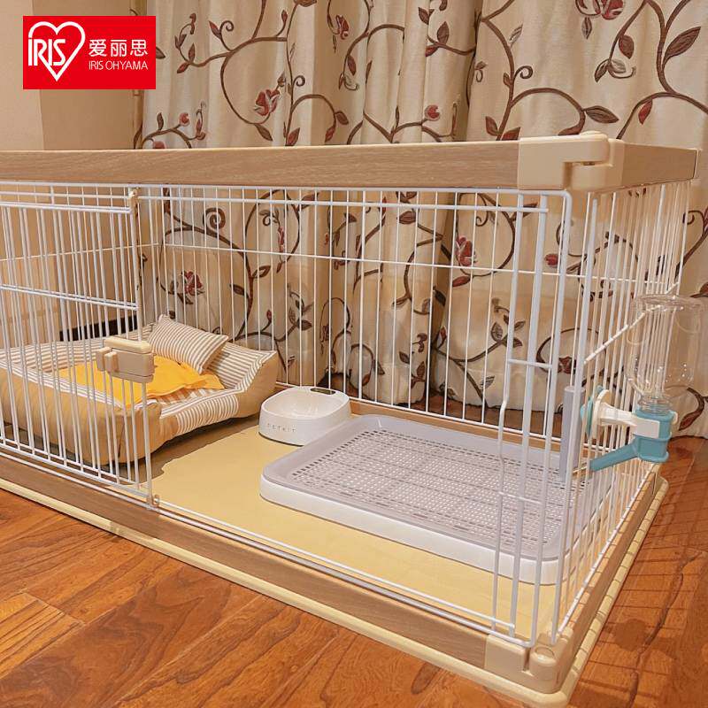 IRIS Indoor Puppy cage Wooden Fencing Villa small and medium dog Tidi Pet Dog Cage Alice