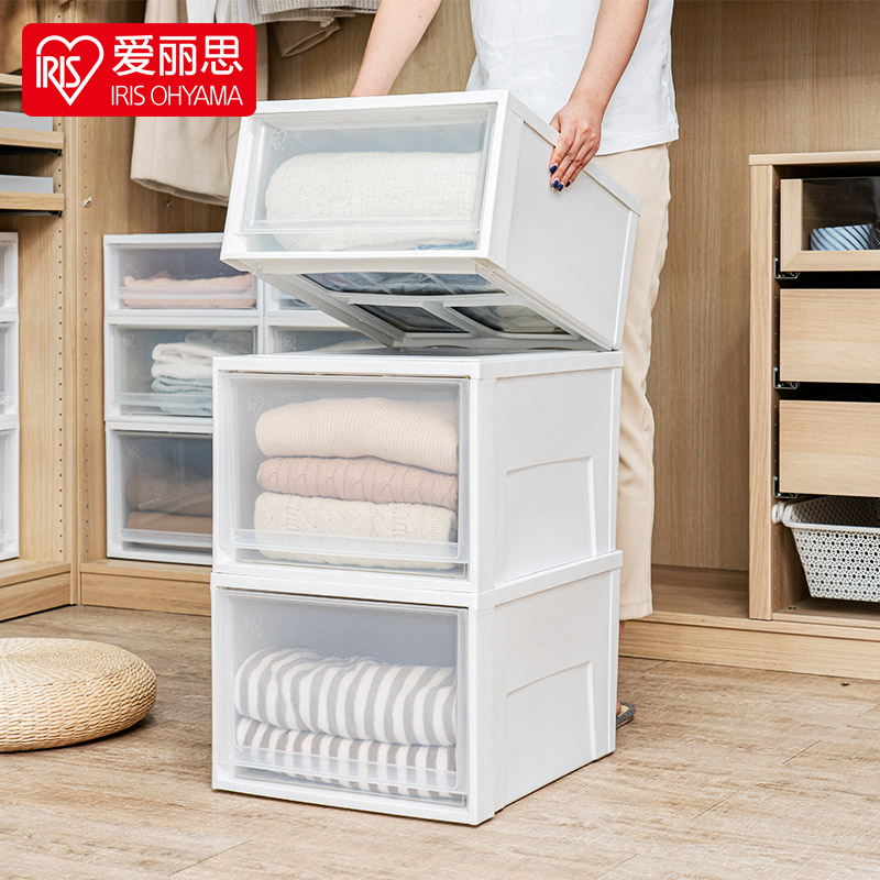 6152 Alice Drawer Type Storage Box can be supermounted storage box underwear packing box transparent wardrobe storage box