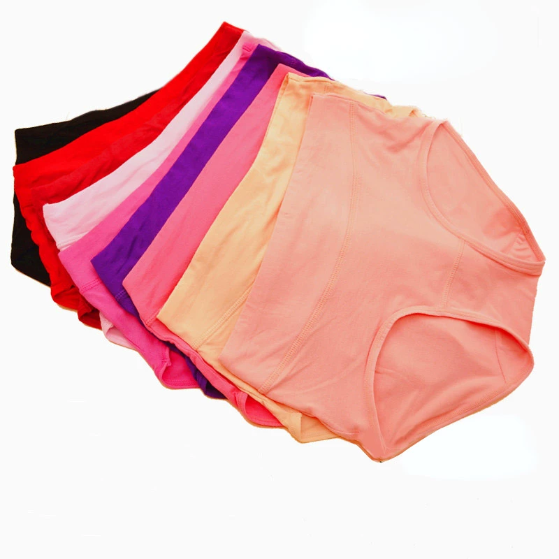 Vẻ đẹp của đồ lót phụ nữ hiện nay là 1013 quần lót cotton modal liền mạch từ trung đến cao cho hông và hông - Giống cái