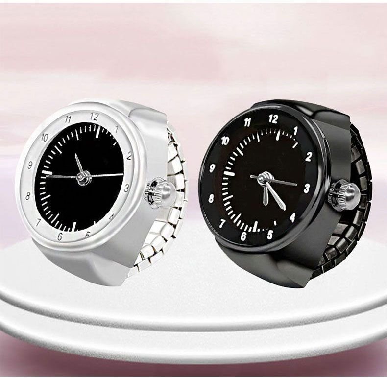 Ring Watch Factory Store Foreign Trade Amazon Recommended Popular Ring Watch with Timekeeping Function for Men, Women, and Students
