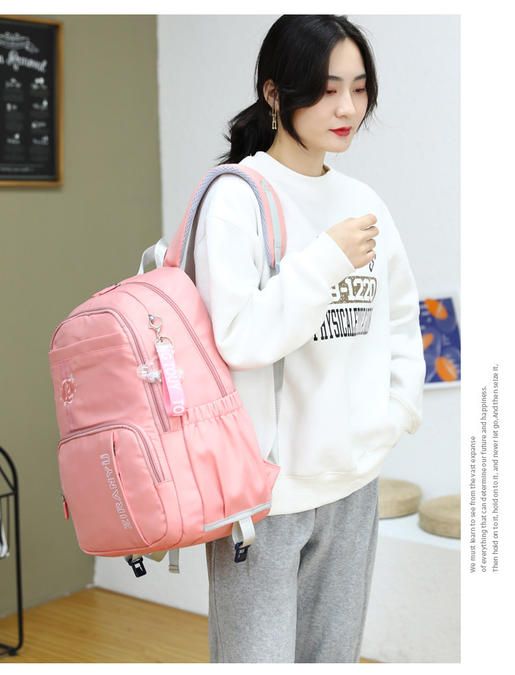 Детский чемодан 中小学生拉杆包12-14岁校园小清新简约可拆卸两用六轮可爬楼书包