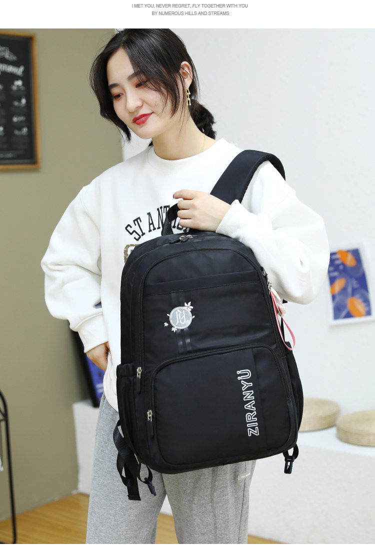 Детский чемодан 中小学生拉杆包12-14岁校园小清新简约可拆卸两用六轮可爬楼书包