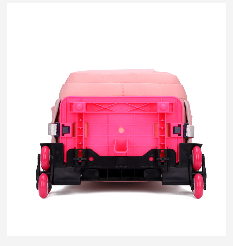 Детский чемодан 中小学生拉杆包12-14岁校园小清新简约可拆卸两用六轮可爬楼书包