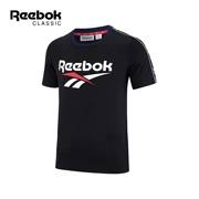 Reebok Reebok chính thức thể thao cổ điển của nam giới thường áo sơ mi ngắn tay mẫu T-Shirt giản dị FUJ28