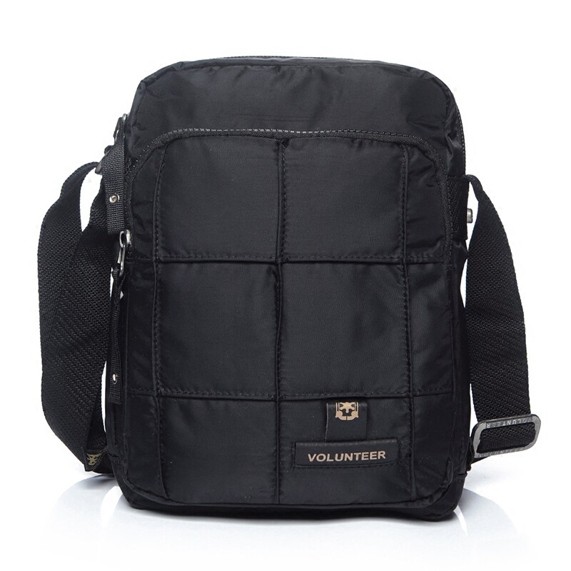 Han Edition Single Shoulder Bag Men's Leisure Waterproof Nylon Bunbag Men's Bag Vertical Oblique Satchel Bag New Tide Fashion Brief