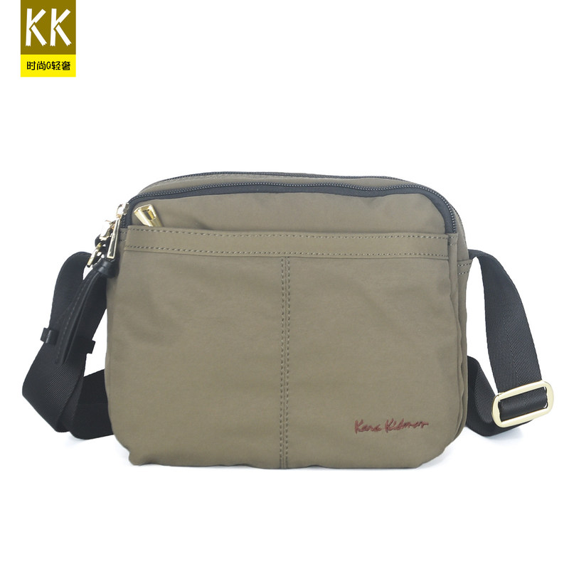 Hong Kong Kk Genuine 2026 New Trendy Fashion Versatile Shoulder Bag Lightweight Crossbody Small Cloth Bag Crossbody Backpack for Men and Women