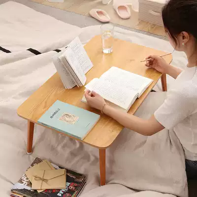 Folding desk retractable multifunctional adjustable bed table student dormitory bookshelf desk integrated foldable