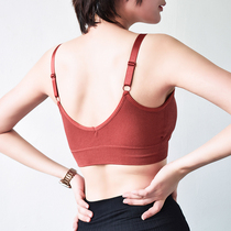 (The second 0 yuan)Sports underwear womens shockproof running vest bra styling beauty back yoga vest bra