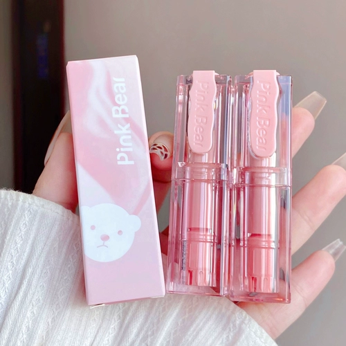 Pinkbear Pipon Bear Lip Glaze Milk Frozen Care Essence W423 Picker Bear W252 Губная помада W131 Название сустава