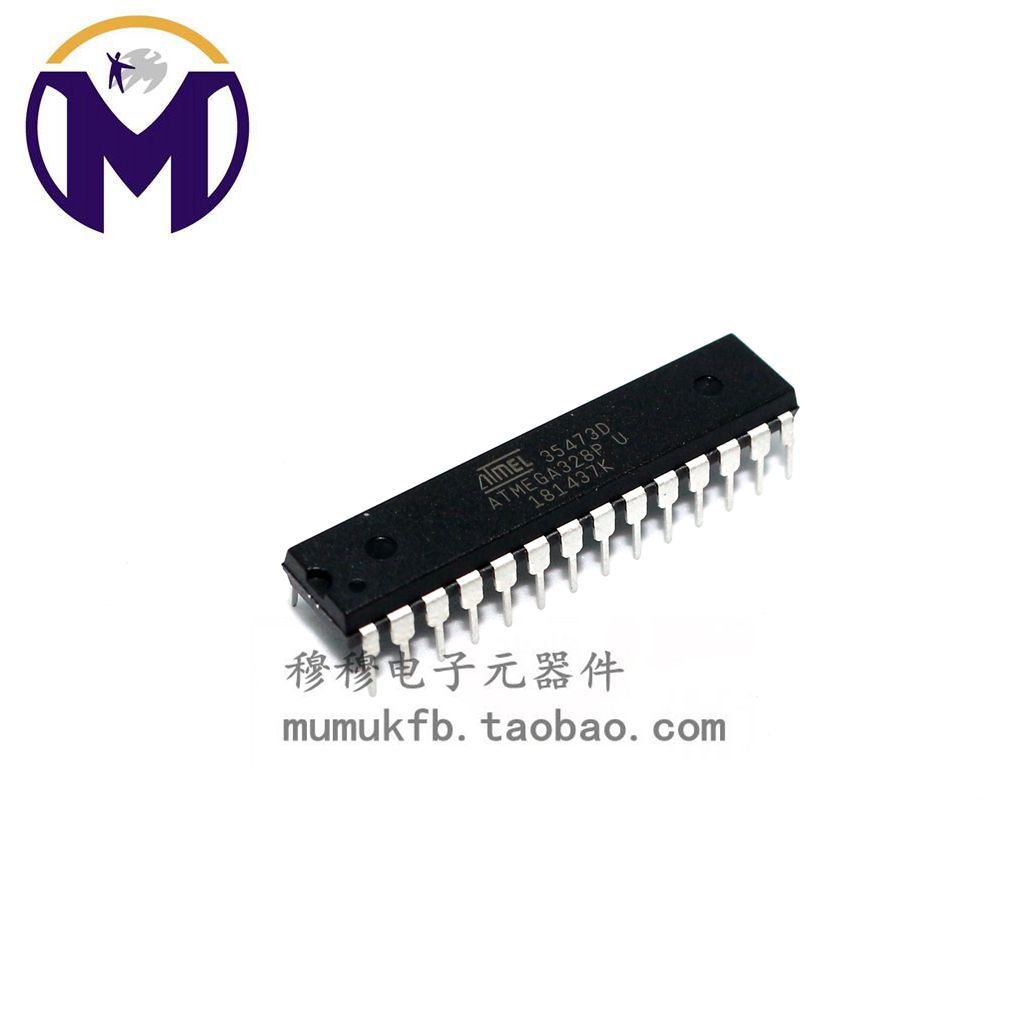 ATMEGA328P-PU DIP-28 direct insertion single wafer ATMEL imports original storage chip