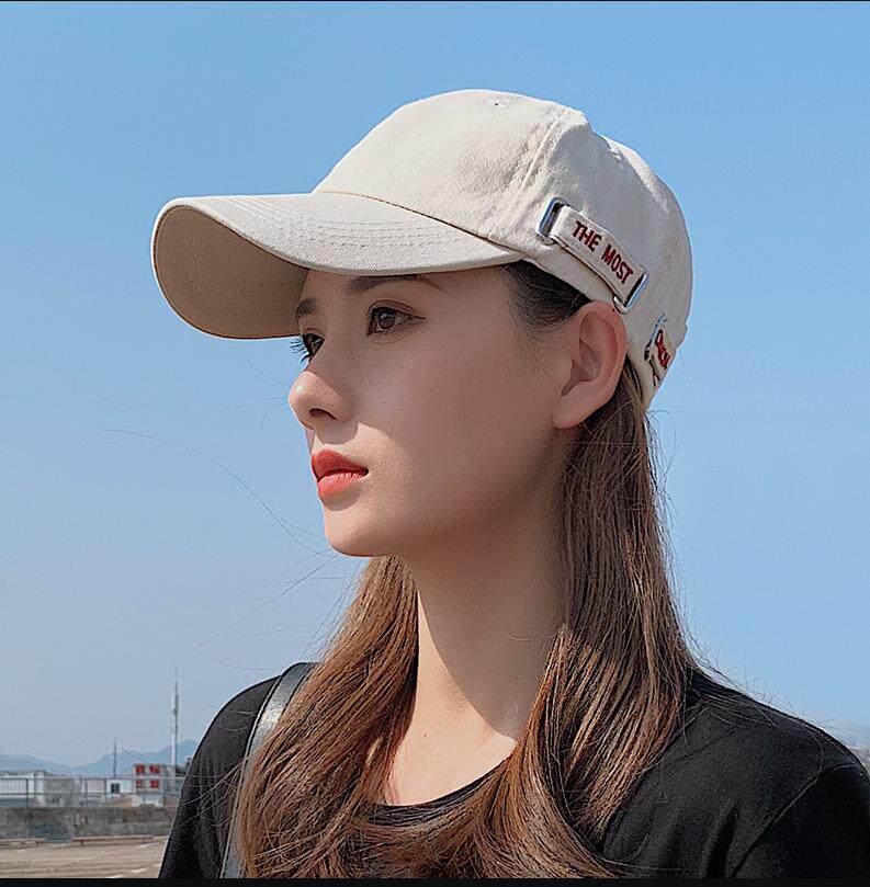 Autumn Winter Hat Children Expats Face small baseball cap Duck Tongue Cap New Ins Students Sun Hat Sunhat Big-headed-Taobao