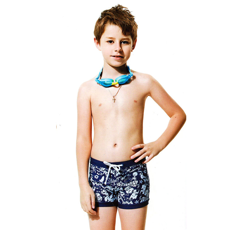Yingfa new hot spring children's swimming trunks boy fashion leisure hot spring swimming flat