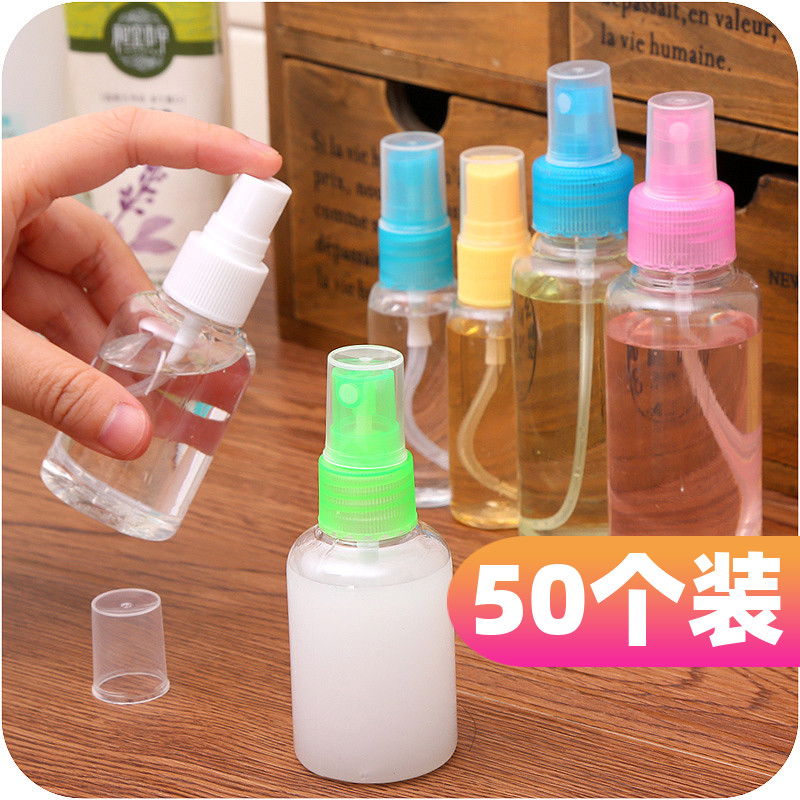 30mll cosmetic small spray bottle transparent watering can cute lotion spray bottle portable fine mist spray bottle lotion bottle