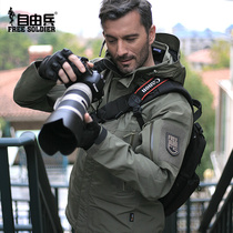 Free Soldier outdoor thunderstorm Tactical Shield guide wet assault clothing Spring and autumn wind and rain breathable single-layer lightweight jacket