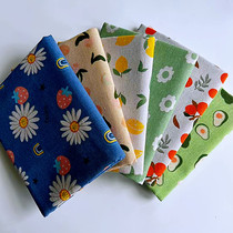 Preschool Teacher Pocket Handmade Fabric Table Cloth Small Fresh Ring Innovative Materials Cotton Fabric Linen Fabric Linen Fabric Linen