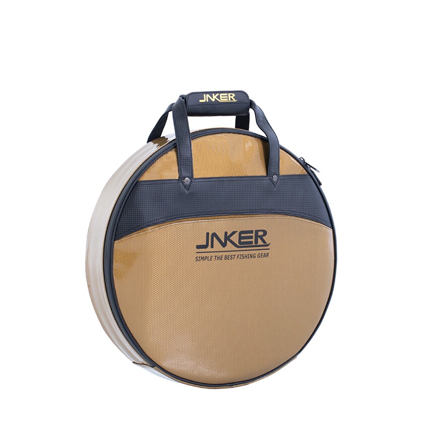 JNKER round fish guard bag waterproof thickened hand fish cage bag abrasion-resistant and deodorized fish cage containing fishing gear