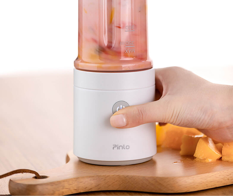 máy xay sinh tố philip Máy ép trái cây Millet Pinlo máy ép trái cây mini lưới nhỏ màu đỏ rung cầm tay máy nấu ăn điện sinh viên - Máy ép trái cây máy ép trái cây philips hr1811