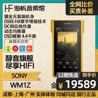 Sony Sony NW-WM1Z BRICS without distortion HIFI portable player MP3 National Bank physical spot