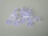 Пластиковое прозрачное фрисби, беруши, серьги, аксессуар