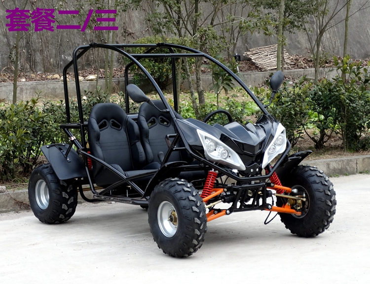 Dành cho người lớn Double Two-seat Kart Bốn bánh Off-road Vehicle Ống thép ATV Xe máy núi Tất cả địa hình ATVUTV