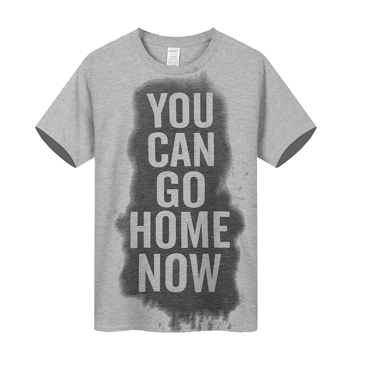Sweat Reveals Text: You Can Go Home Now, Magical Gym Running Sports Text Short-Sleeve T-Shirt for Men and Women