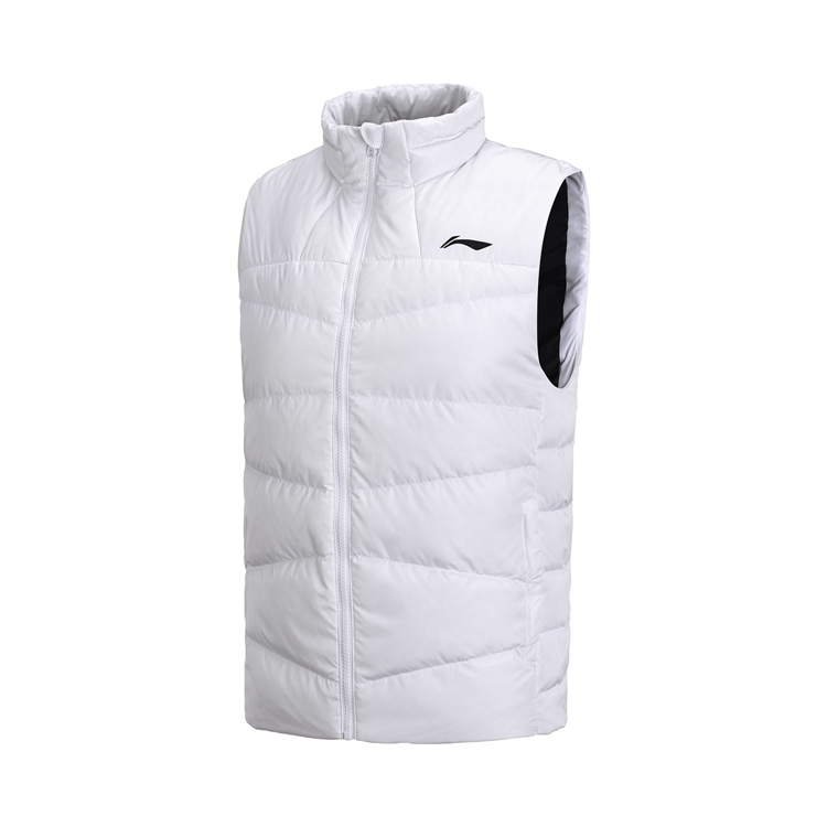 Li Ning 2018 mùa đông đào tạo nam mới xuống vest AMRN043-1 - Áo thể thao áo khoác nam có mũ adidas