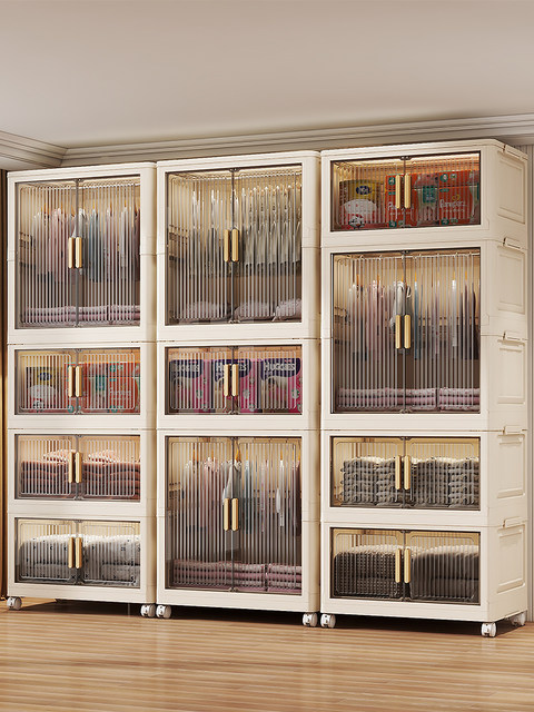 No installation children's wardrobe household living room baby wardrobe simple wardrobe cabinet clothes storage cabinet storage cabinet
