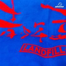 Landfill band × MAGICBUS Juvenile Delusional Joint Bath Towel Genuine authorisation