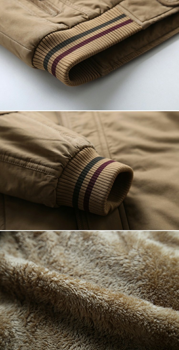 [Đặc biệt hàng ngày] Áo khoác cotton nam JEEP CHARIOT Áo khoác cotton mùa đông Cotton mặc mùa đông Áo khoác nam sang trọng áo lót lông cho nam