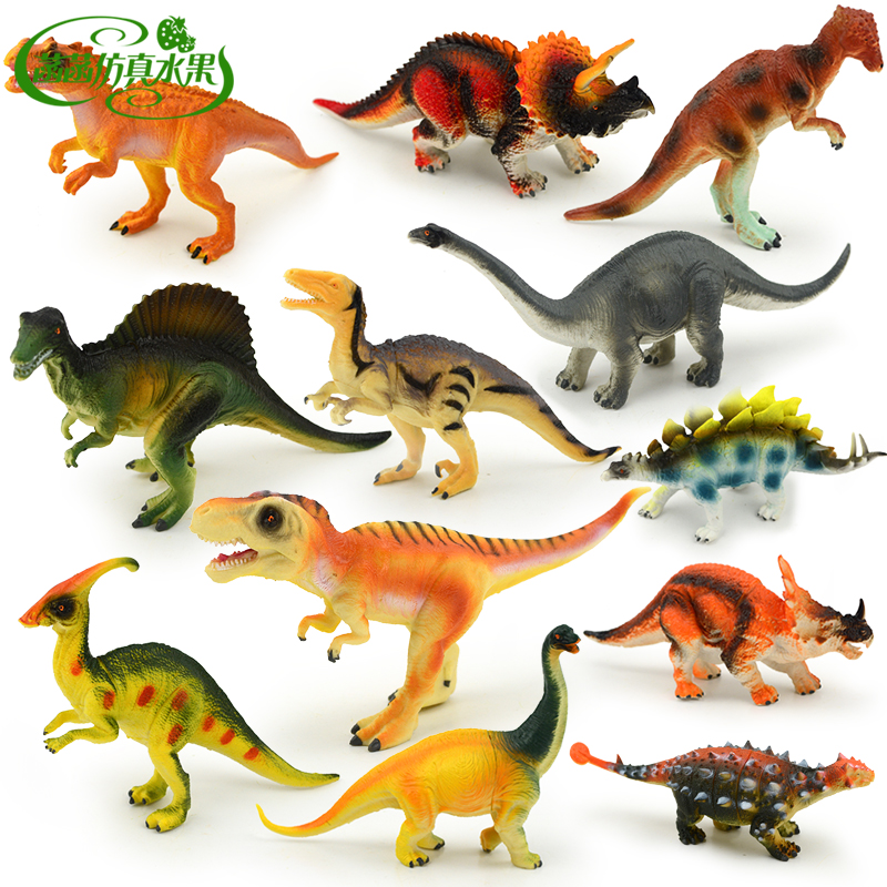 Dinosaur Toy Boy Plastic Emulation Wildlife Model Gift Triangle Dragon Bully Wings Dragon Suit-Taobao