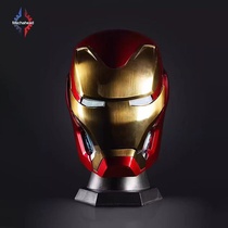 Genuine Mechahead Iron Man MK50 helmet collectible real-life 1:1 wearable Jarvis electric toy