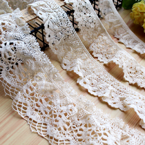 Hot selling Japanese and Korean version elastic band fungus edge cotton thread lace accessories handmade diy clothing skirt decoration