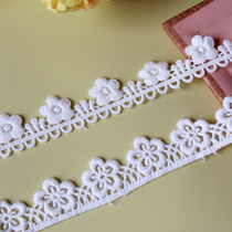 Rice white cotton water soluble embroidery lace accessories hand diy clothes fabric sofa curtain decorative fabric