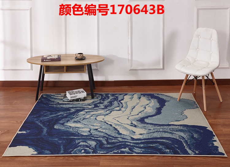 Sáng tạo giật gân mực mẫu pha lê nhung phòng khách bàn cà phê phòng ngủ nghiên cứu bộ sưu tập thảm tùy chỉnh có thể giặt - Thảm thảm trải sofa