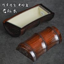 Zhang Shenglin bamboo design bamboo lacewings box yellow box old mahogany bamboo shape Yellow Box live songing insect box