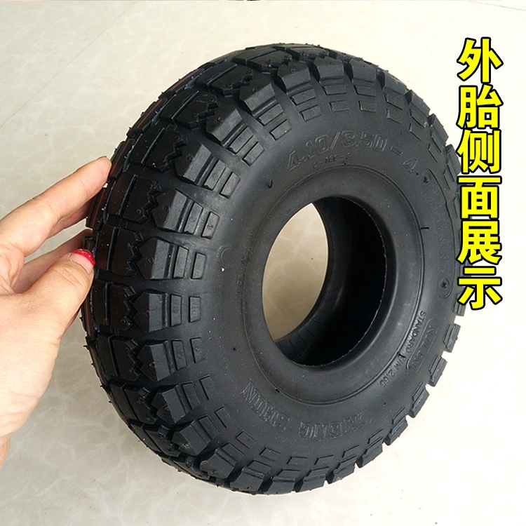 Zhengxin Tyre 4.10/3.50-4 kho xe đẩy vành 410/350-4 xe tay ga cho người già săm bên trong và lốp bên ngoài lốp xe máy dplus