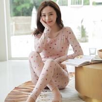 Japanese GP thermal underwear women autumn and winter autumn pants women cotton sweater girl suit cotton sweater girl suit