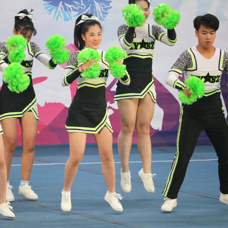 Customize the cheerleader Costume Cheerleader competition Apparel Competitive Bodybuilding Fuck Clothing 19 New Products Adult Female
