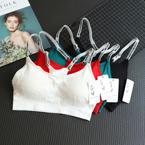 Yoga bra women shock-proof gathering Sports beauty back fitness vest professional fitness wear bra
