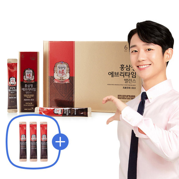 Korea Zhiyu Zhengguan Zhuang Korean Ginseng 6 Years Root Red Ginseng Concentrate Oral Liquid Ginseng Supplement 10ml * 20 Packs