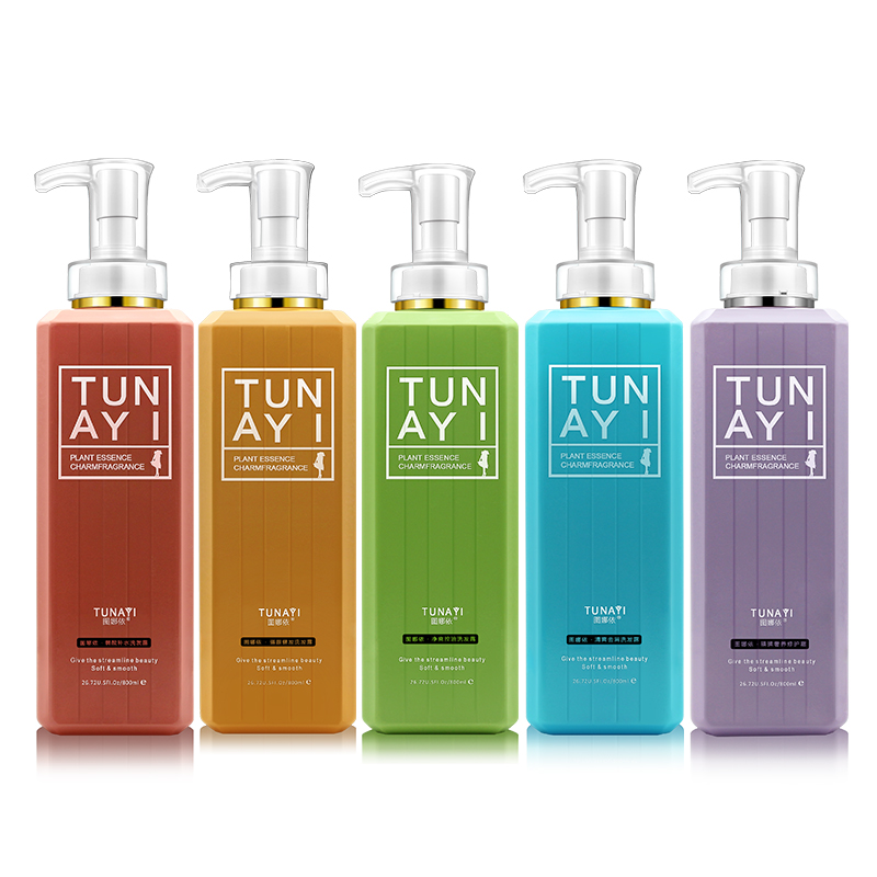 Tuna Yixin shampoo with water and hair care and moisturizing and moisturizing to chip control oil no silicone oil to be gentle and luxurious and luxurious and protective cream