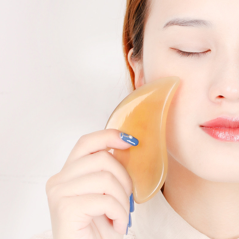 Net Red Face Scraping Plate Women Dial Gluten Bar One Suit Of Detoxifskin Facial Beauty Squeegee Horn Full Body Universal