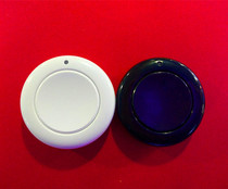 Feel free to paste round one-button wireless remote control anti-theft alarm emergency button remote control 315M 433M