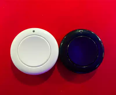Random post round single button wireless remote control anti-theft alarm emergency button remote control 315m 433m 433m