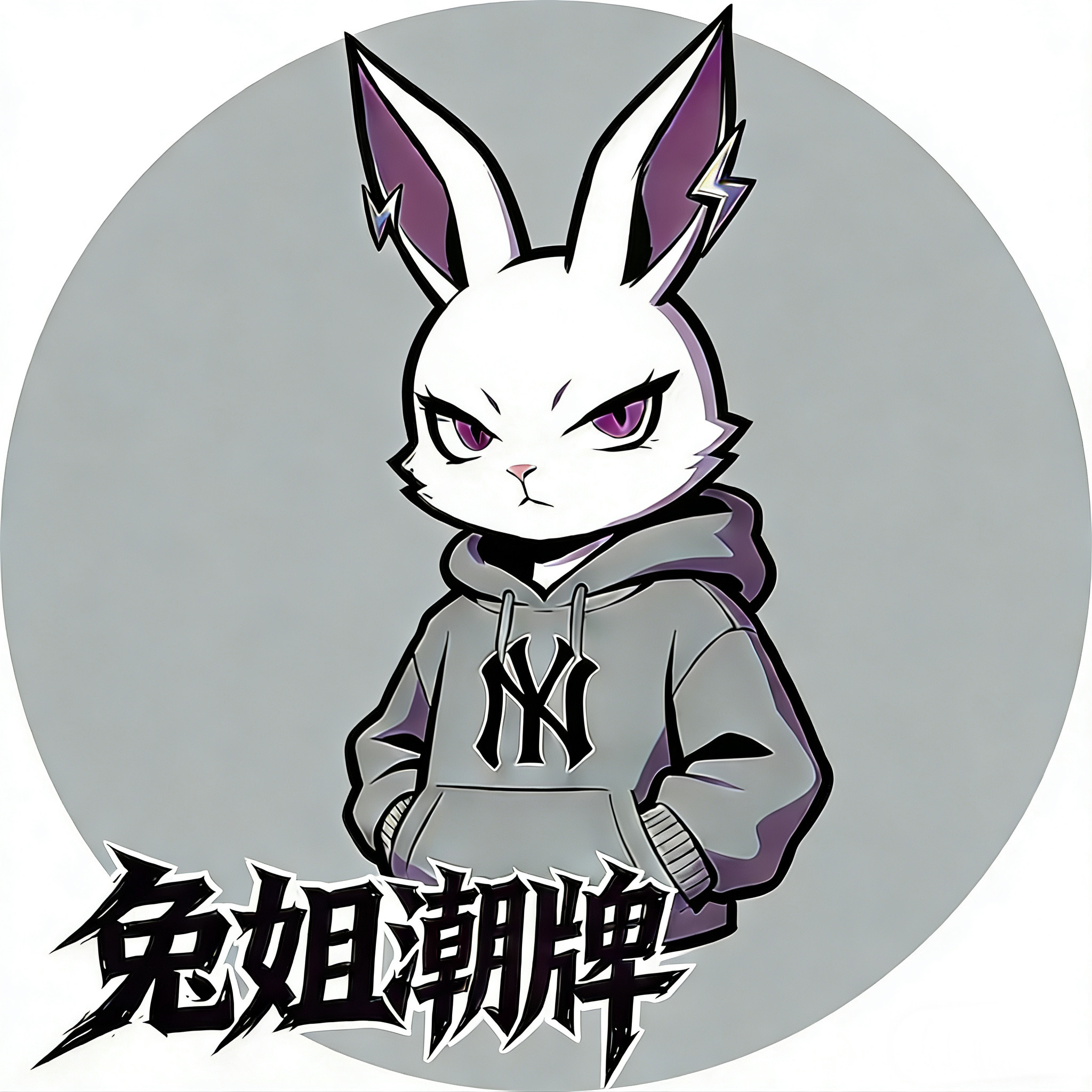 兔姐潮牌的LOGO