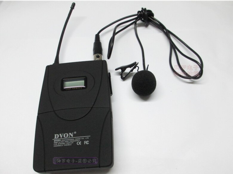 DVON DiHuaAustralia collar clip McPilot's microphone small bee purse