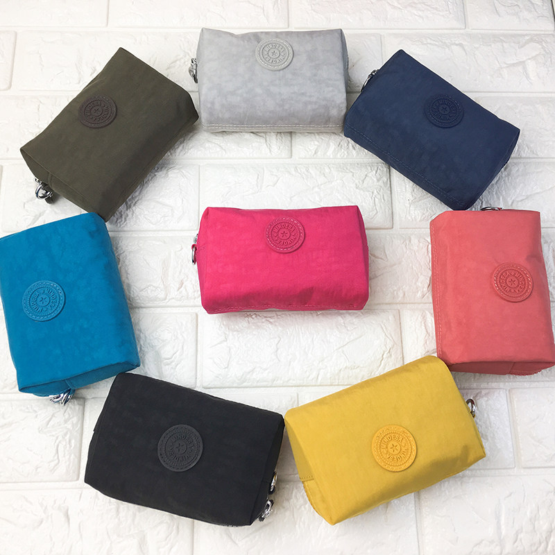 Hand coin purse female nylon cloth waterproof light casual simple coin key card cosmetic storage bag