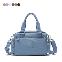 Crossbody small bag female 2022 new simple and versatile lightweight multi-pocket casual shopping small handbag single shoulder female bag