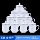 Jingdezhen xương Trung Quốc tách trà bộ với nắp đĩa văn phòng gia đình gốm sứ cốc cuộc họp cốc nước tùy chỉnh 10 gói
