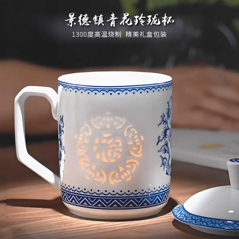 blue and white exquisite cup Latest Best Selling Praise